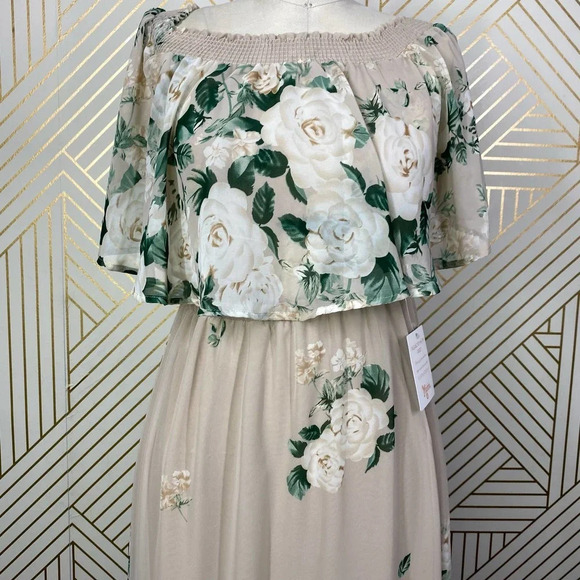 Show Me Your MuMu Hacienda‎ Maxi Dress Bouquet Toss - Picture 4 of 12